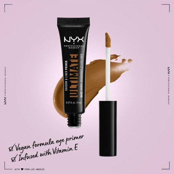 NYX Shadow & Liner Primer Ultimate Base Ombre Color "Deep" & Vegan Free #420 - Picture 6 of 8